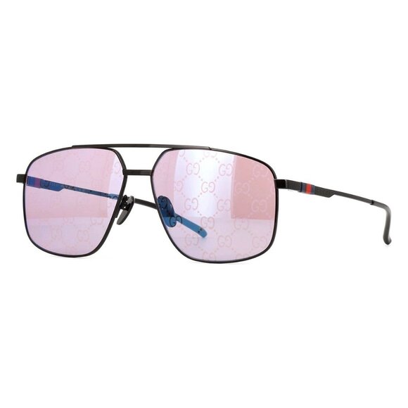 New GUCCI Black Square GG1676S 005 Sunglasses Women - Picture 1 of 3